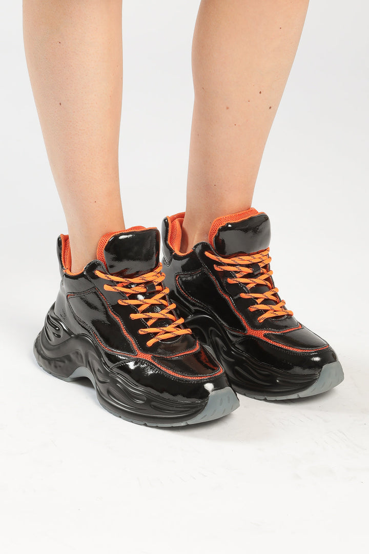 Baskets montantes - Noir