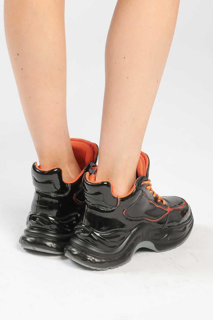 Baskets montantes - Noir