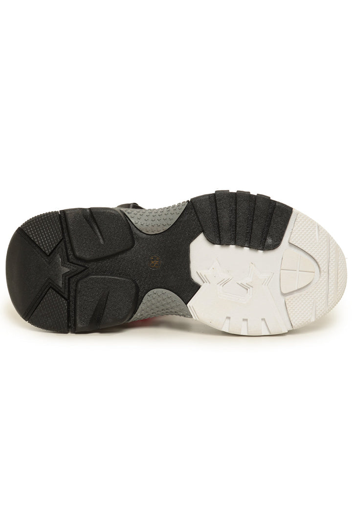 Sporty Chunky Strap Sandaler - Pink
