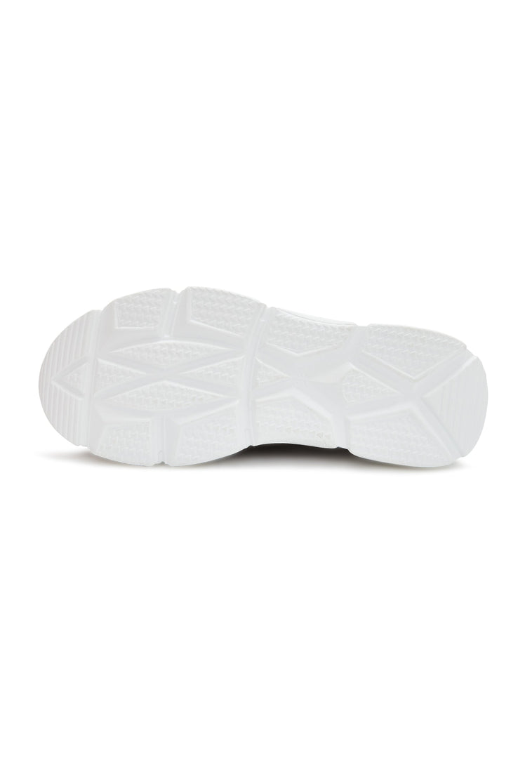 Slip-On-Sneaker aus Strick - Schwarz