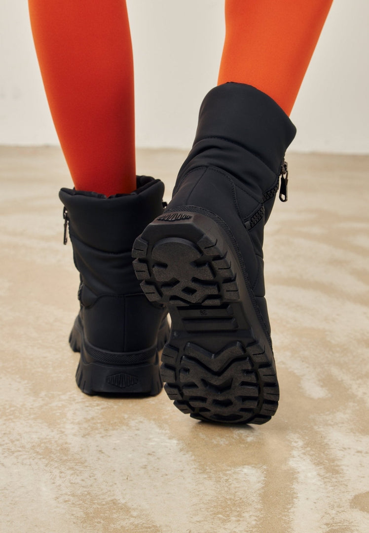 Plateau-Winterstiefel - Schwarz