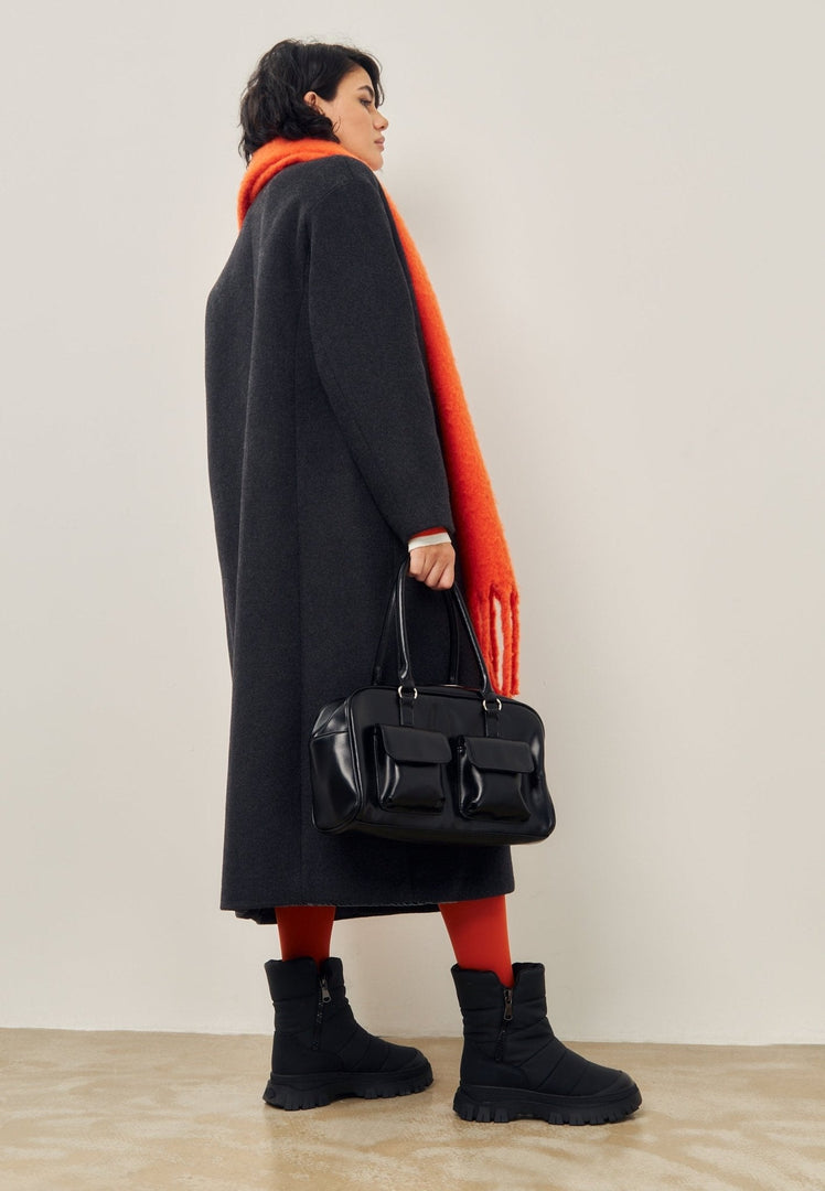 Suède platform winterlaarzen