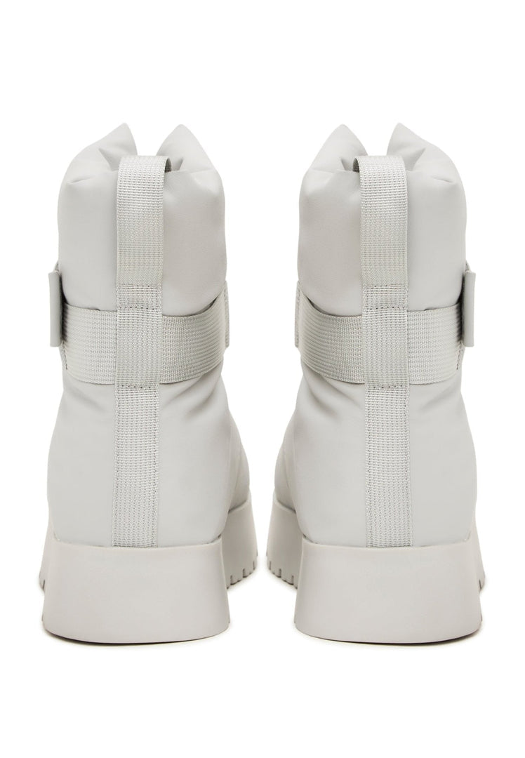 Urban Wool-Lined Winter Boots - Grey