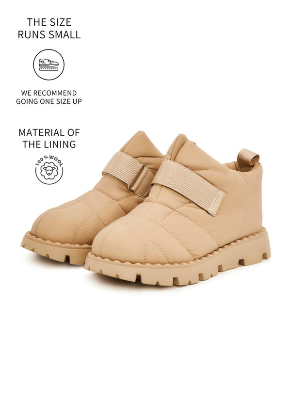 Suède wollen gevoerde winterlaarzen