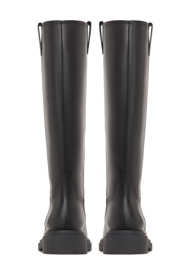 Bottes à hauteur de genou Icy - Noir