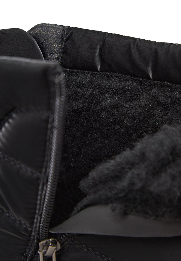 Klobige Schnürstiefel Mirai - Schwarz