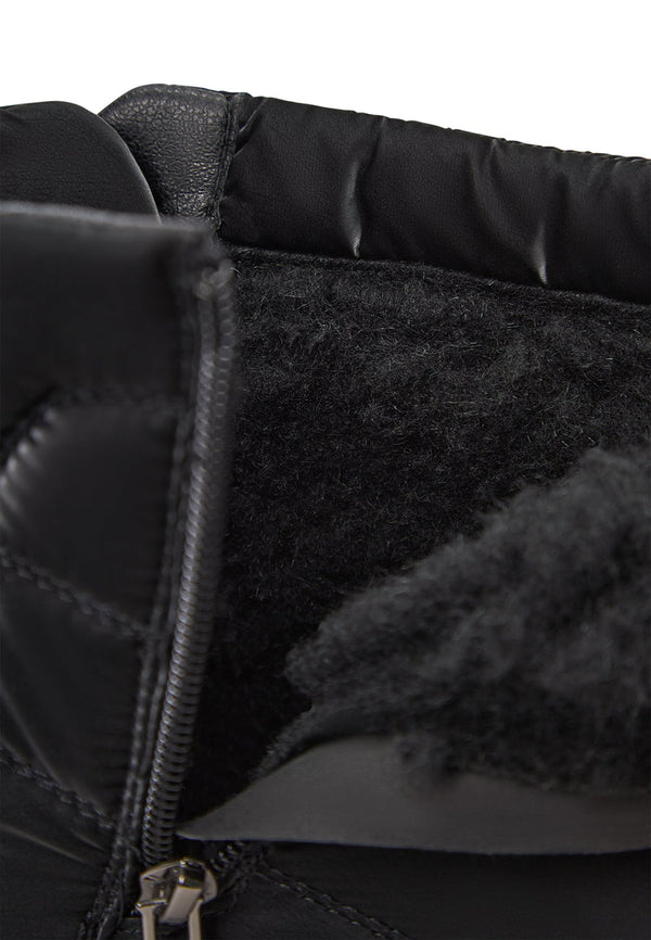 Botas gruesas con cordones Mirai - Negro