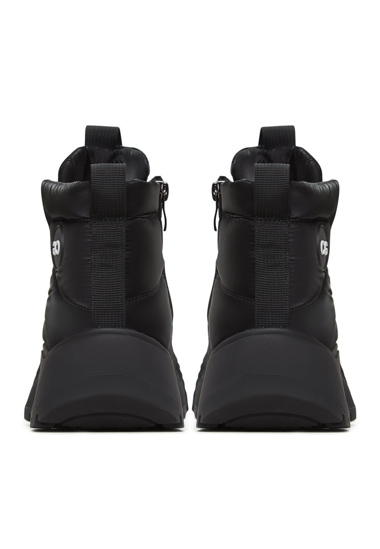 Klobige Schnürstiefel Mirai - Schwarz