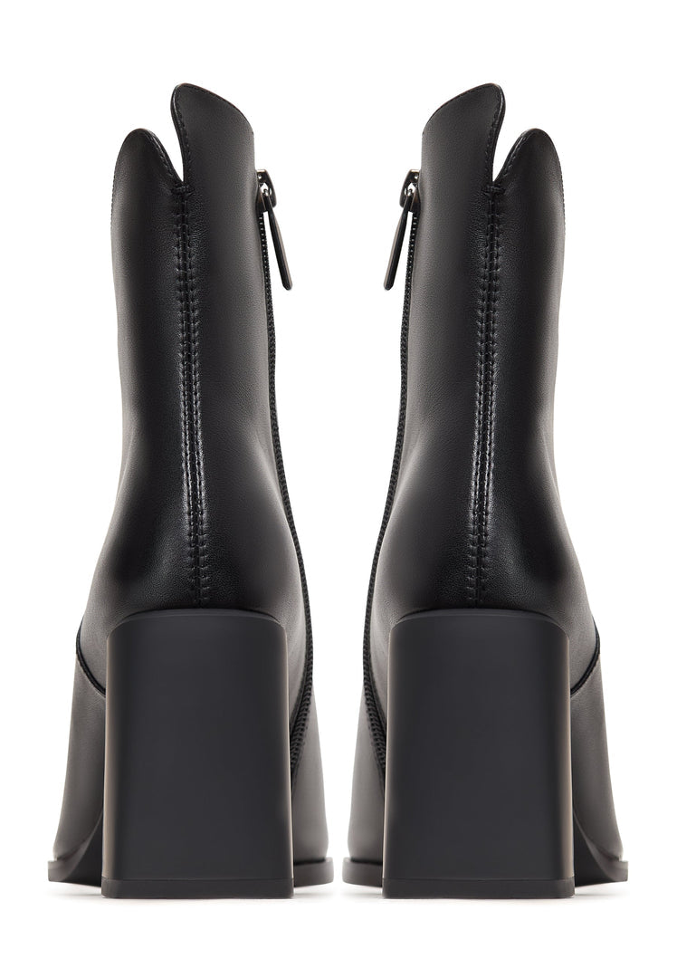 Schicke Stiefelette Aria - Schwarz