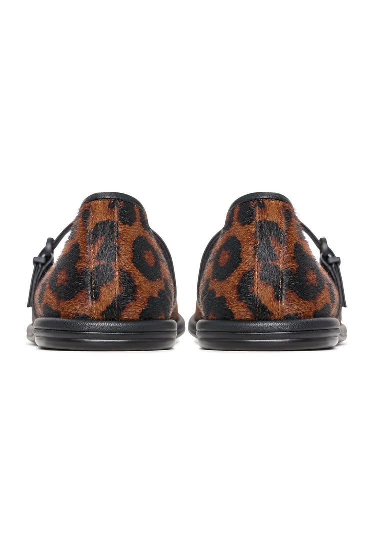 Leather Ballerinas Alba - Leopard