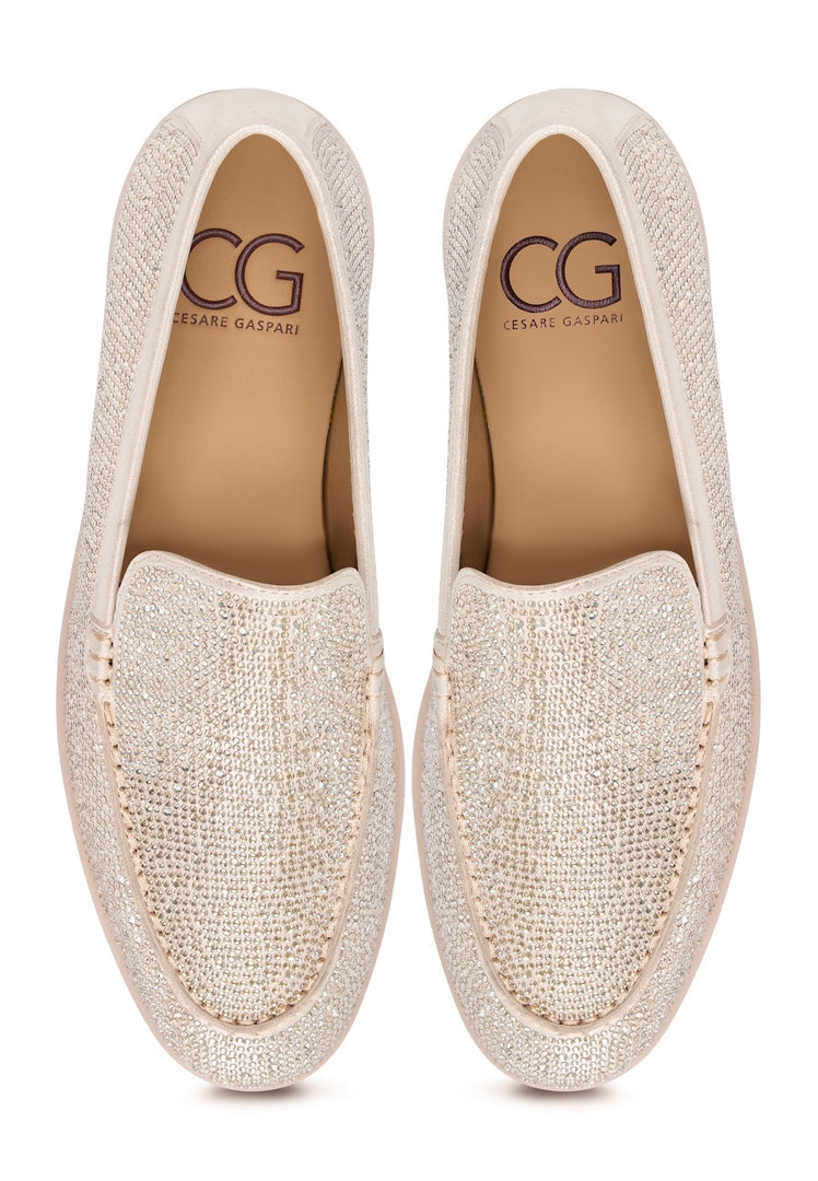 Platform Moccasins Aurea - Beige