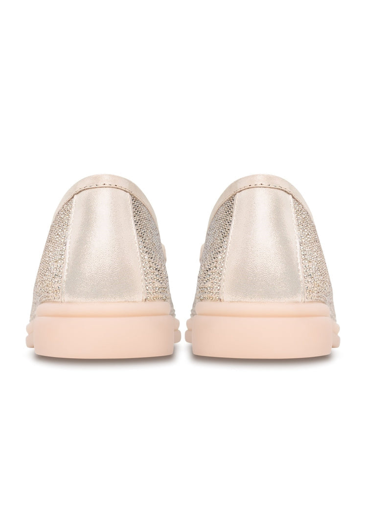 Platform Moccasins Aurea - Beige