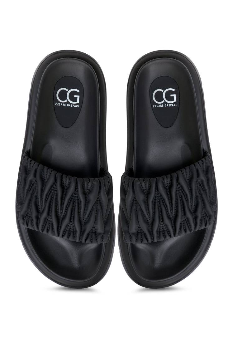 Leather Sandals Mirena - Black