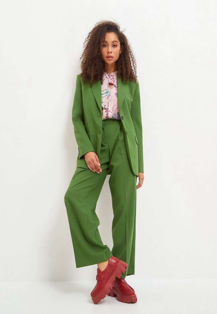 Mocasines de plataforma de piel gruesos