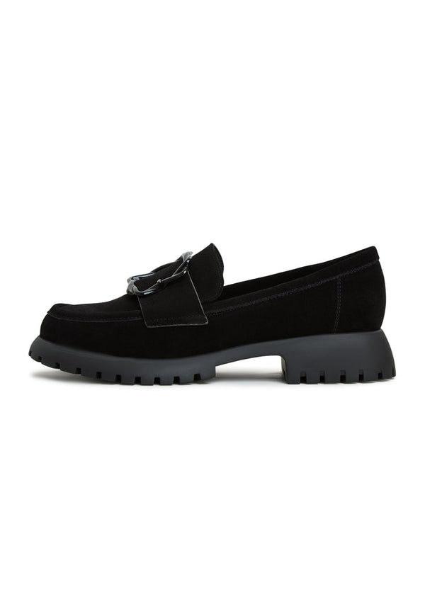 Platform Loafers Jenny - Sort