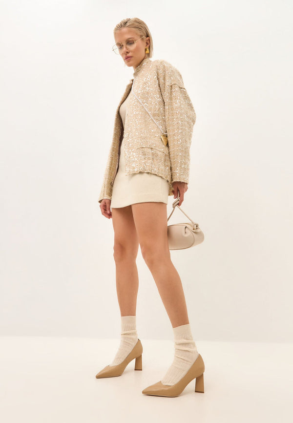 Zapato de tacón Silvia - Beige