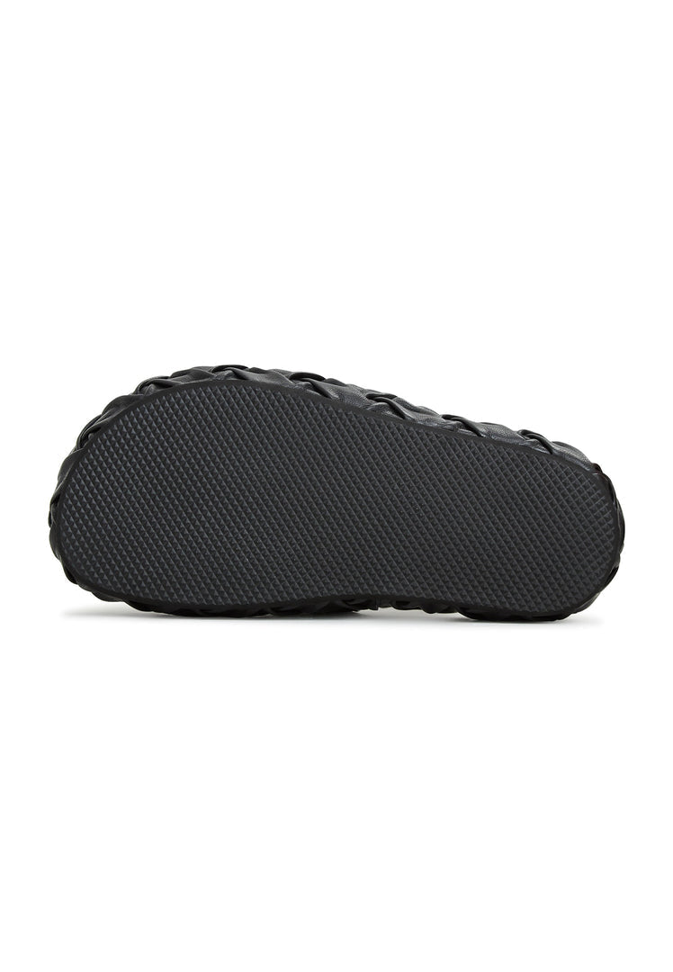 Platform Slippers Antonella - Black