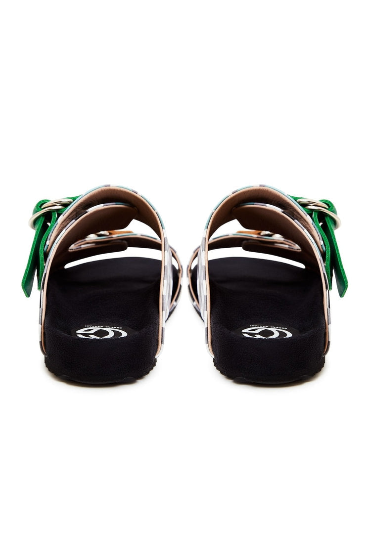 Flat Sole Mules Meredith - Green