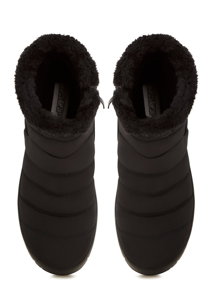 Winterliche Plateaustiefel
