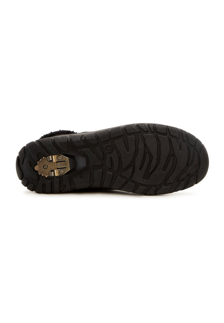 Winterliche Plateaustiefel