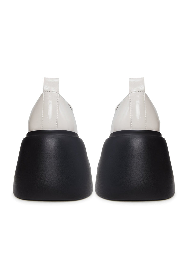 Chunky Loafers - White