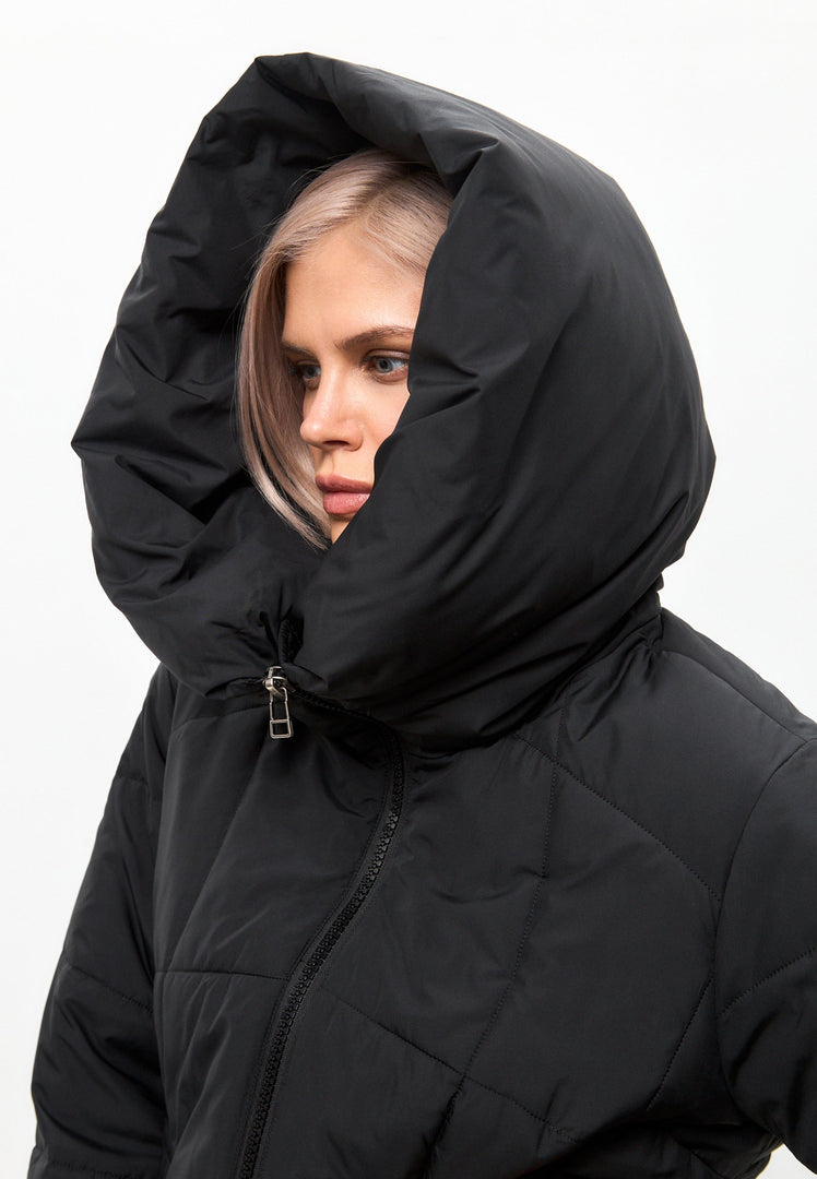 Oversized Hooded Puffer Coat
