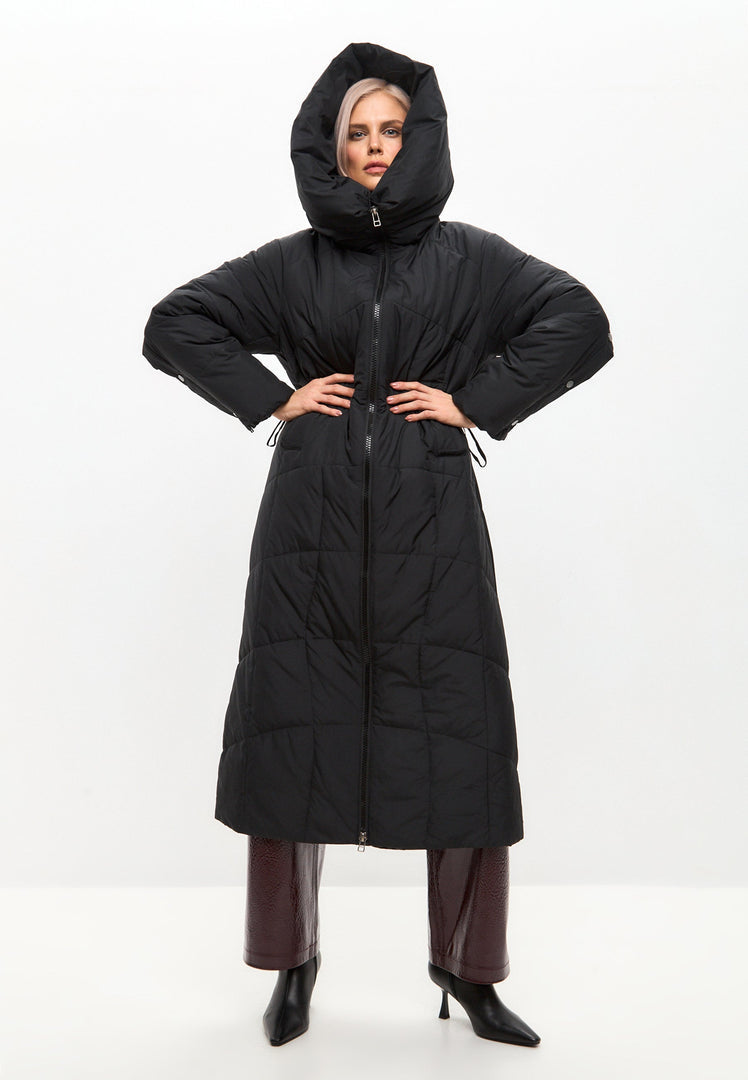 Oversized Hooded Puffer Coat