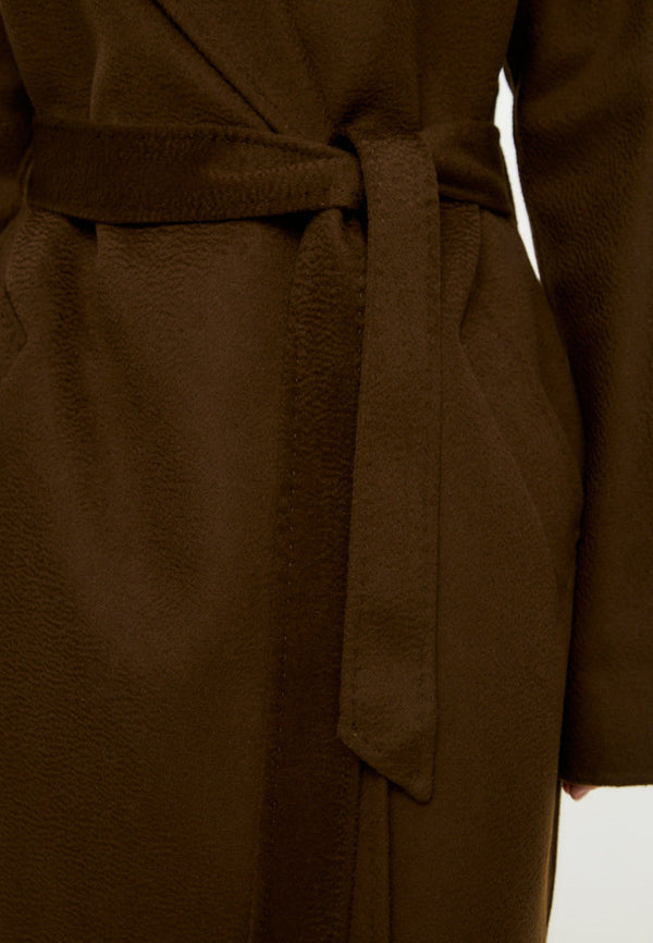Abrigo largo Classic Luxe Rosie - Marrón