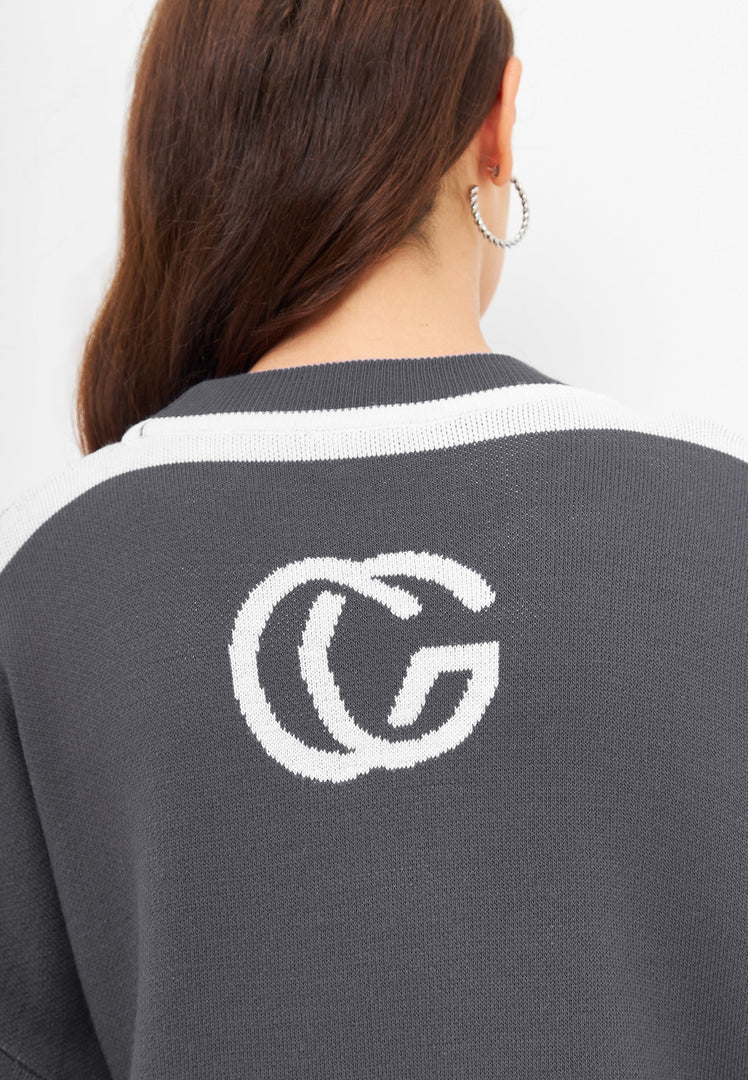 CG Knitted Jogger sæt - Grå