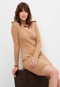 CG Knitted Dress - Beige