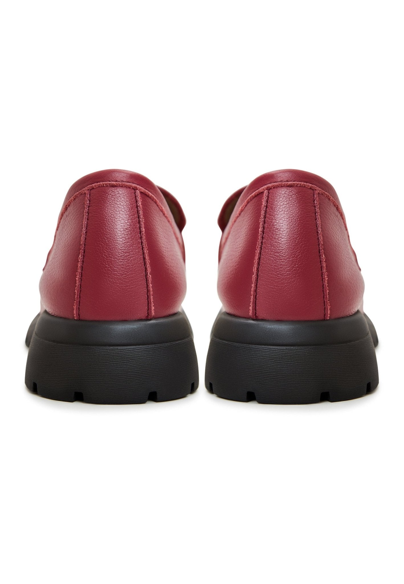 Leather Platform Loafers - Cesare Gaspari - Loafers