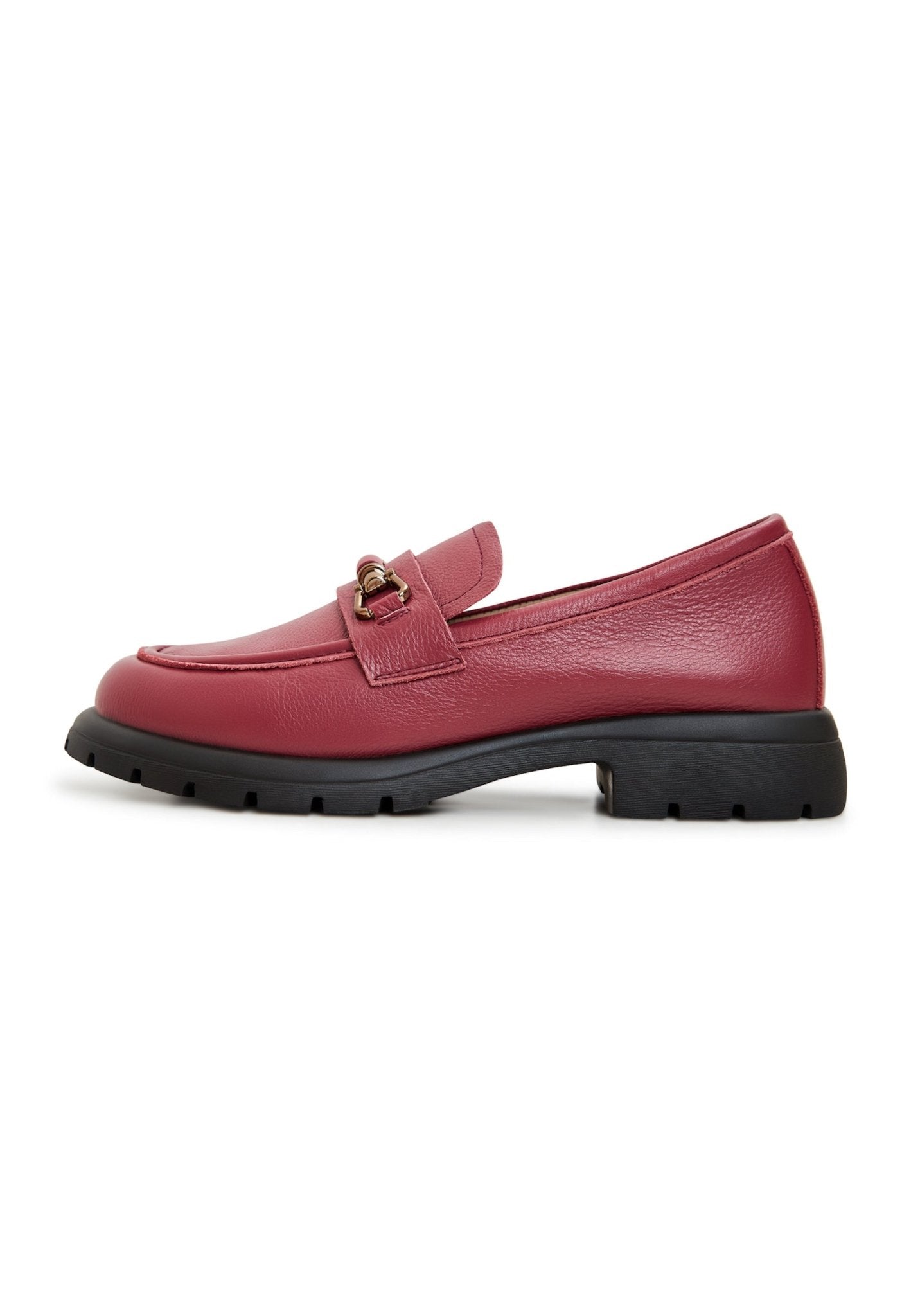 Leather Platform Loafers - Cesare Gaspari - Loafers