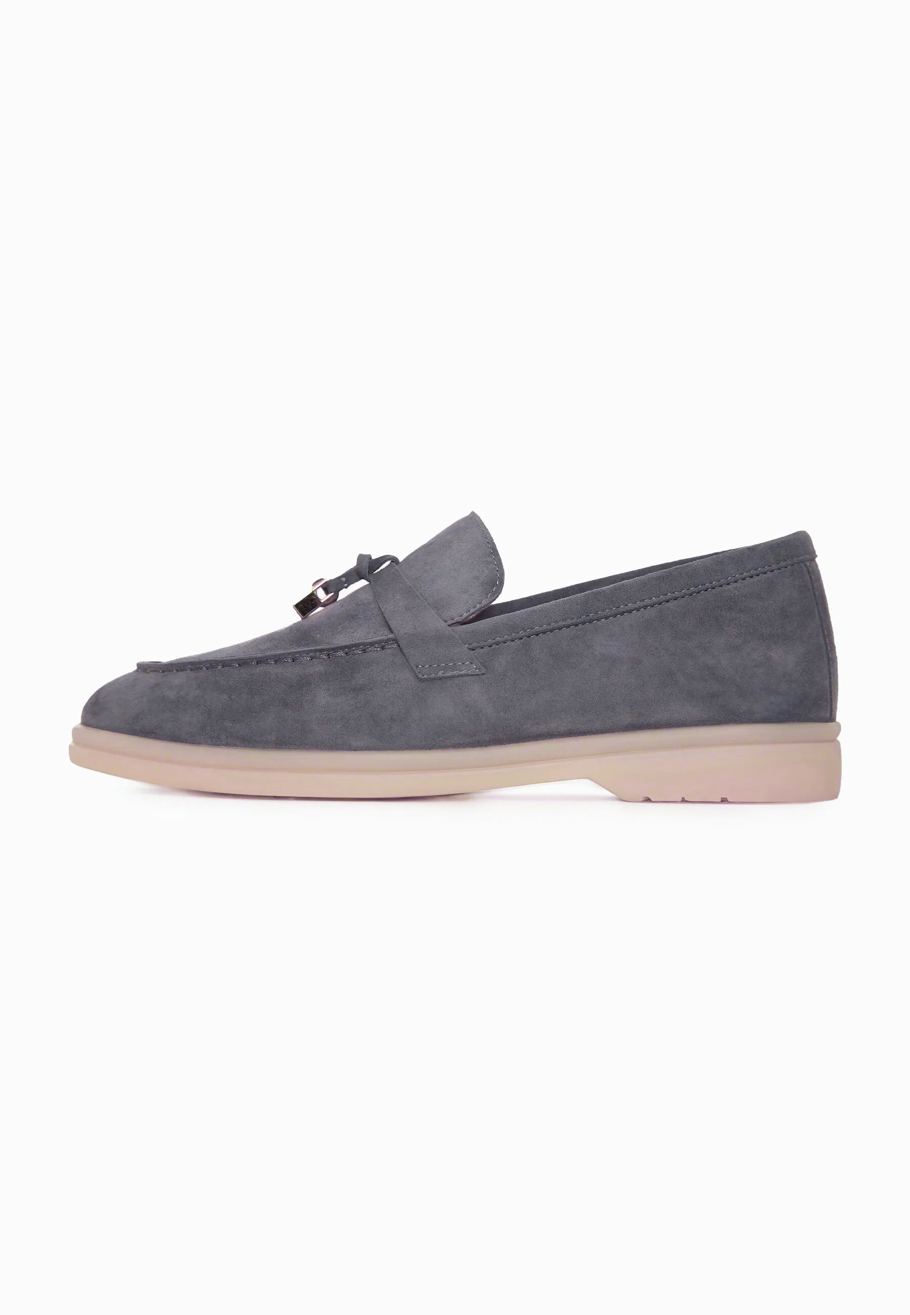 Platform Moccasins Aurelia - Grey