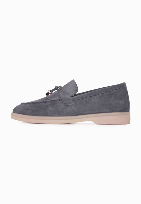 Platform Moccasins Aurelia - Grey