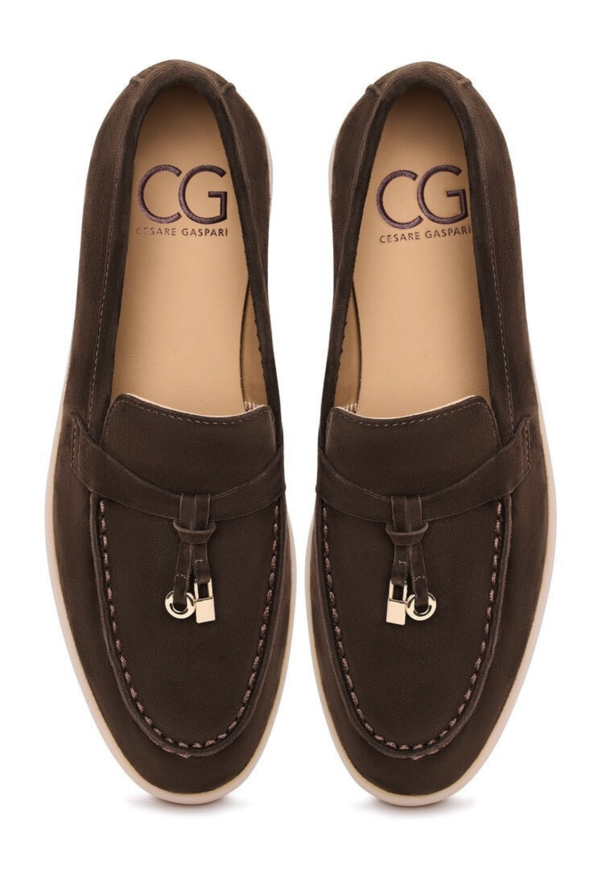 Mocasines de plataforma Aurelia - Marrón