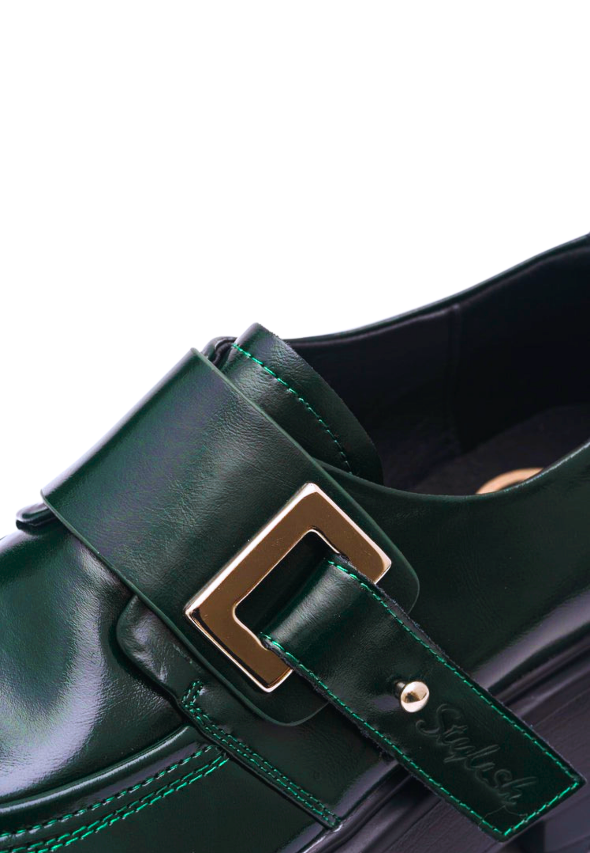 Leather Loafers - Green