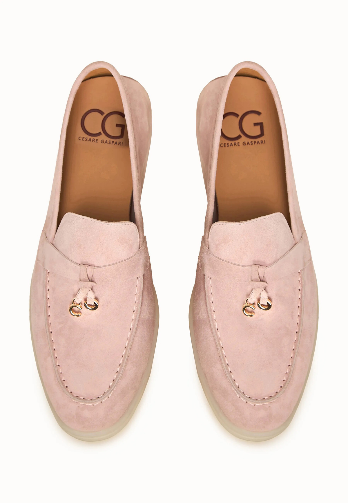 Platform Moccasins Aurelia - Light Pink