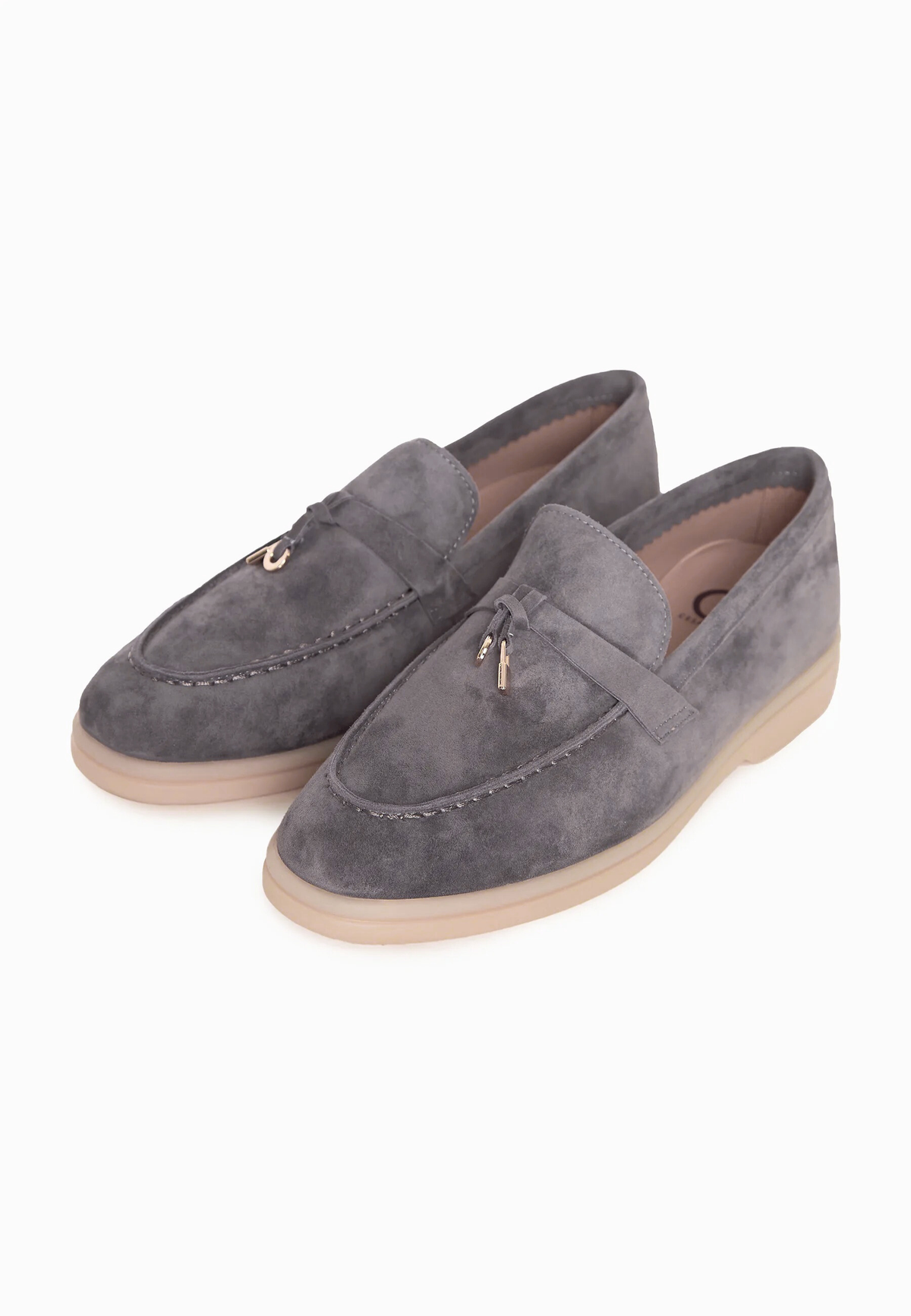 Platform Moccasins Aurelia - Grey