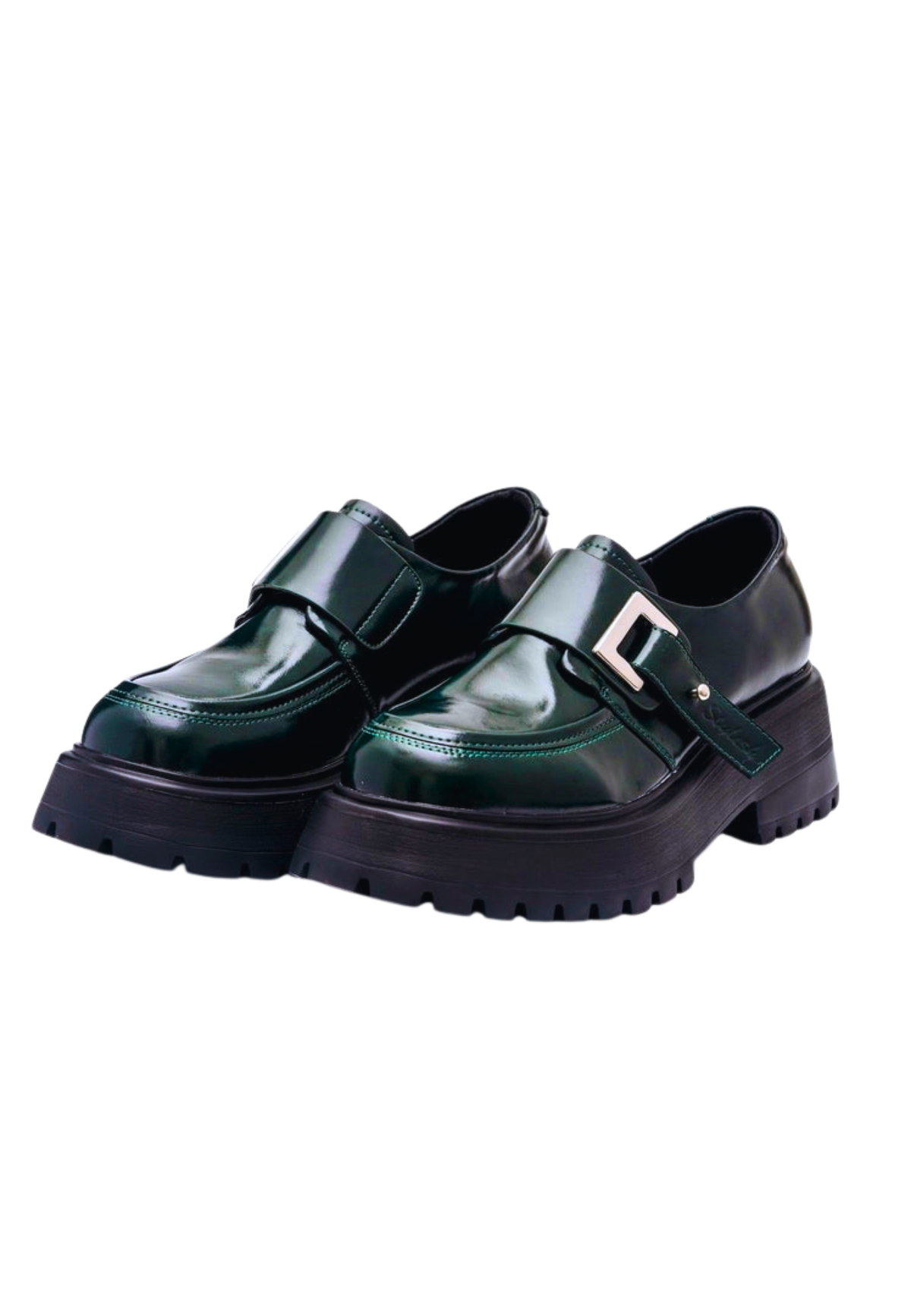 Leather Loafers - Green