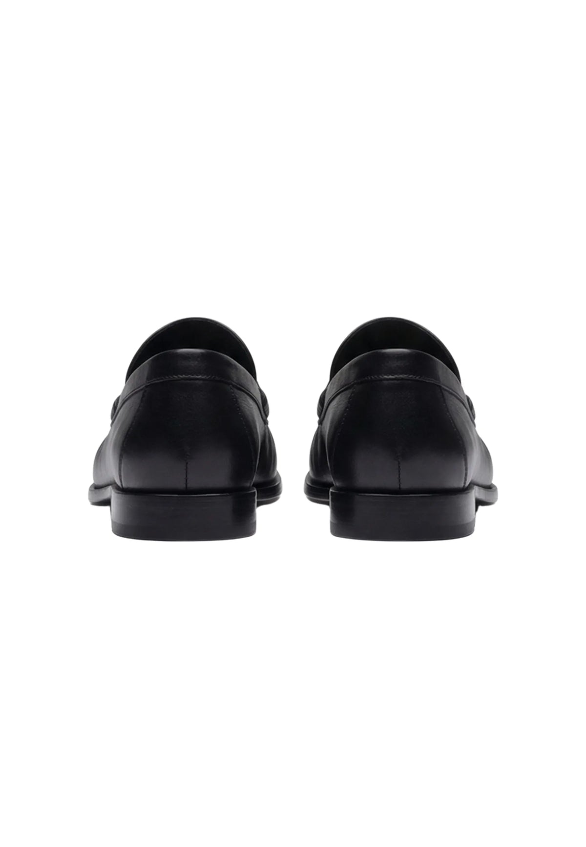 Refined Classic Penny Loafers – Black