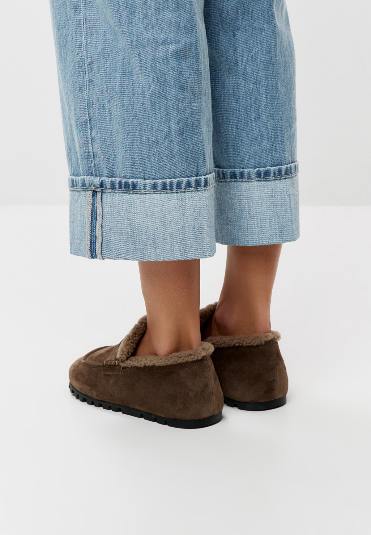 Cozy Trek Winter Loafers – Mocha