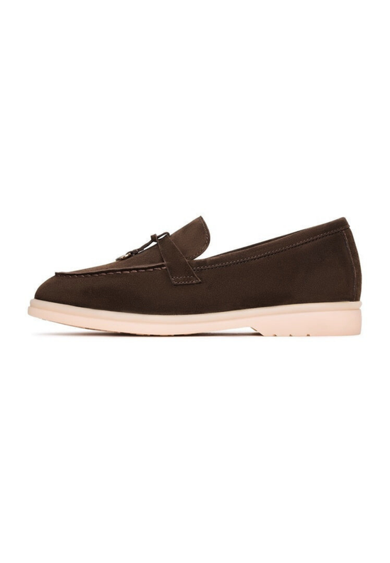 Mocasines de plataforma Aurelia - Marrón