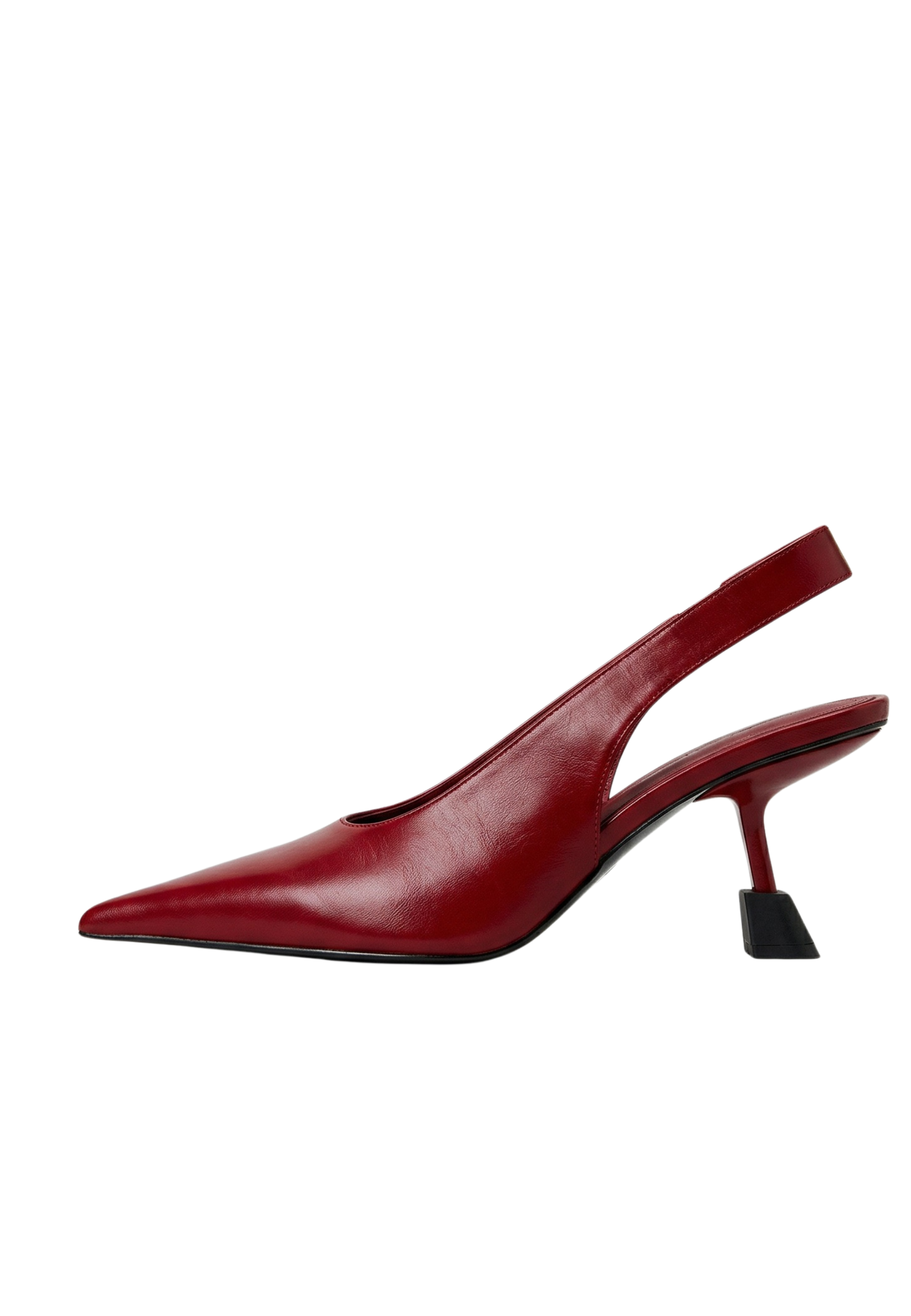 Scarlet Edge Slingback Heels – Bordeaux