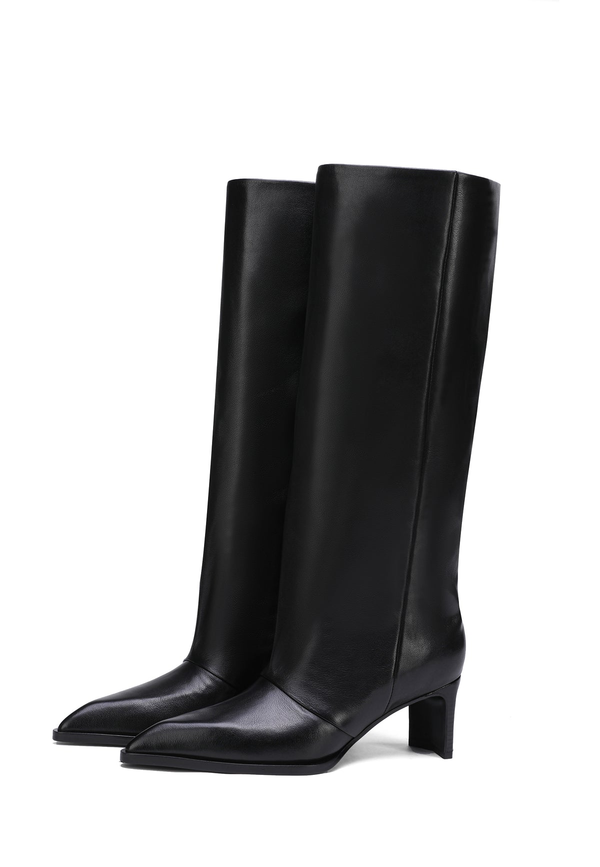 Botas de piel de media caña