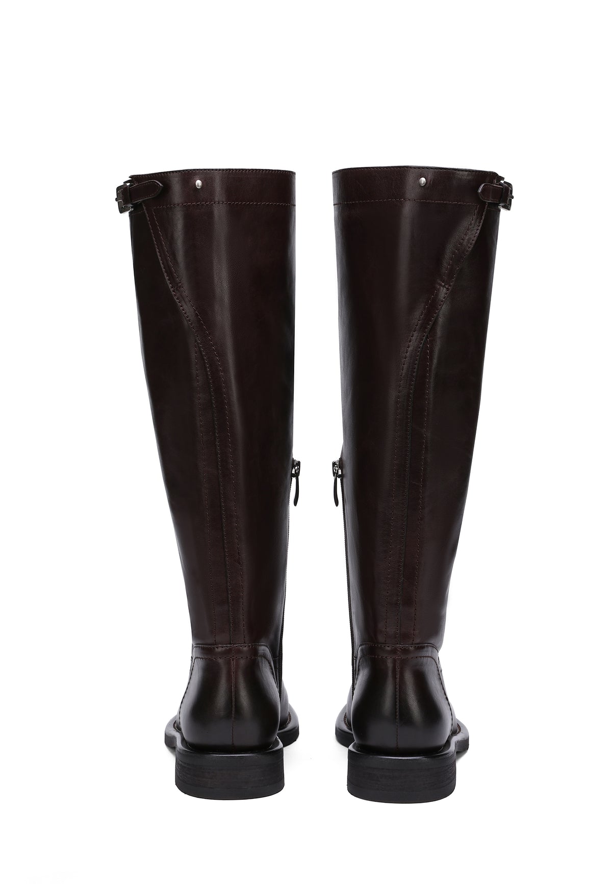Botas altas de piel Charlotte