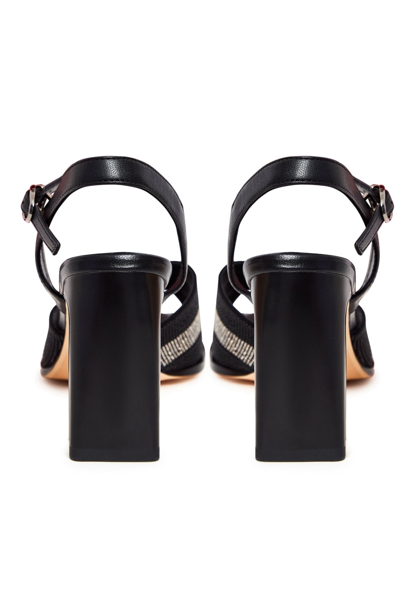 Open Tip High Heeled Sandals - Cesare Gaspari - Sandals