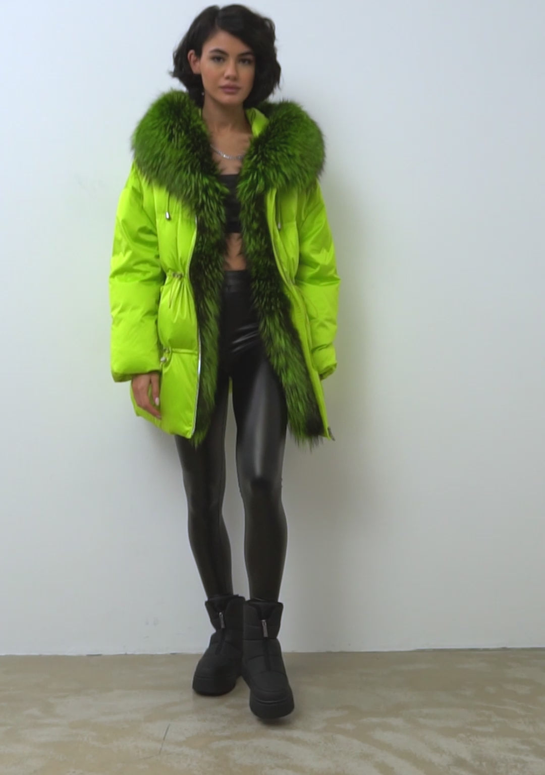 Elegant Winter Snow Boots - Black