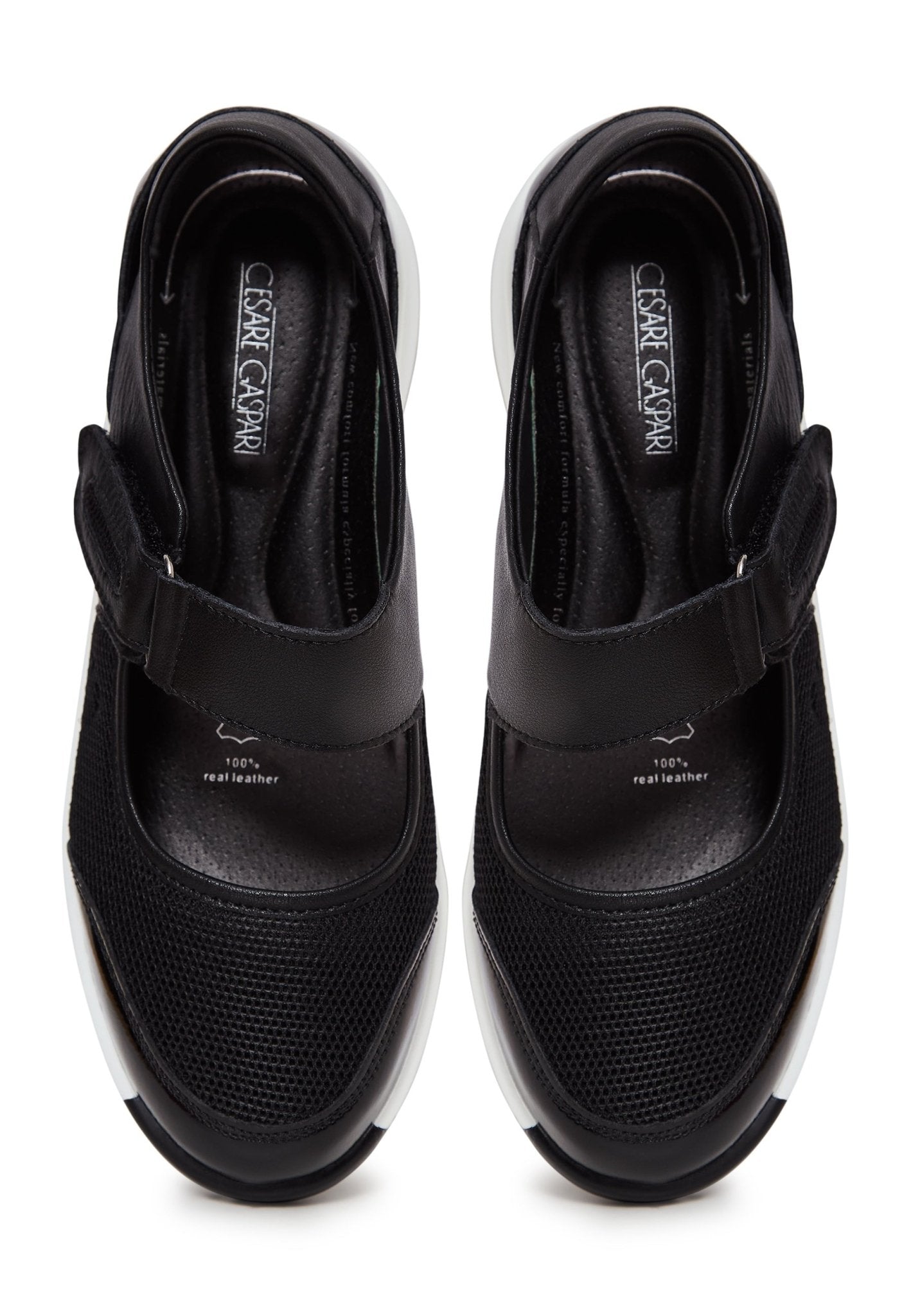 Summer Leather Sneakers - Cesare Gaspari - Loafers