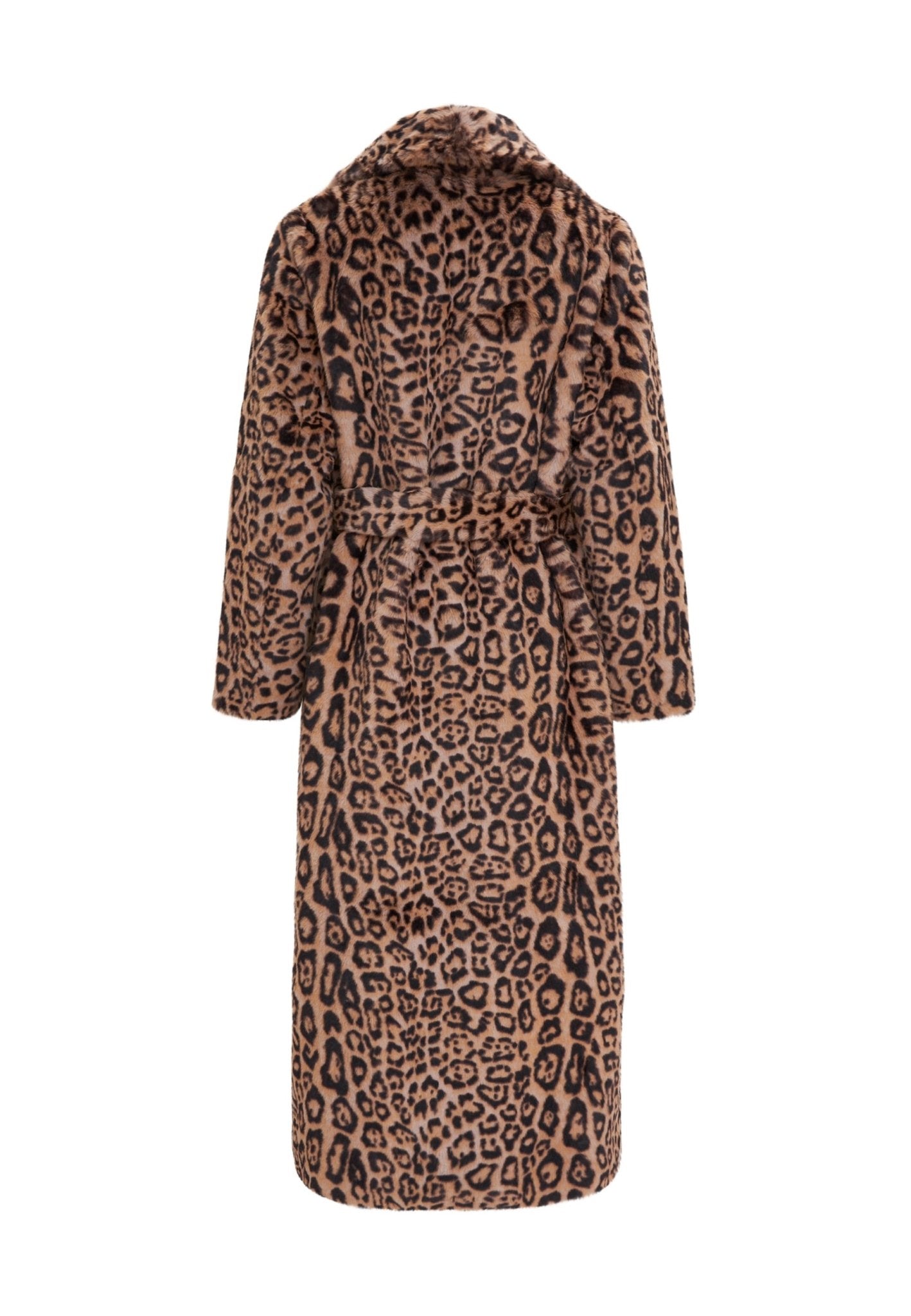 Leopard parka coat best sale