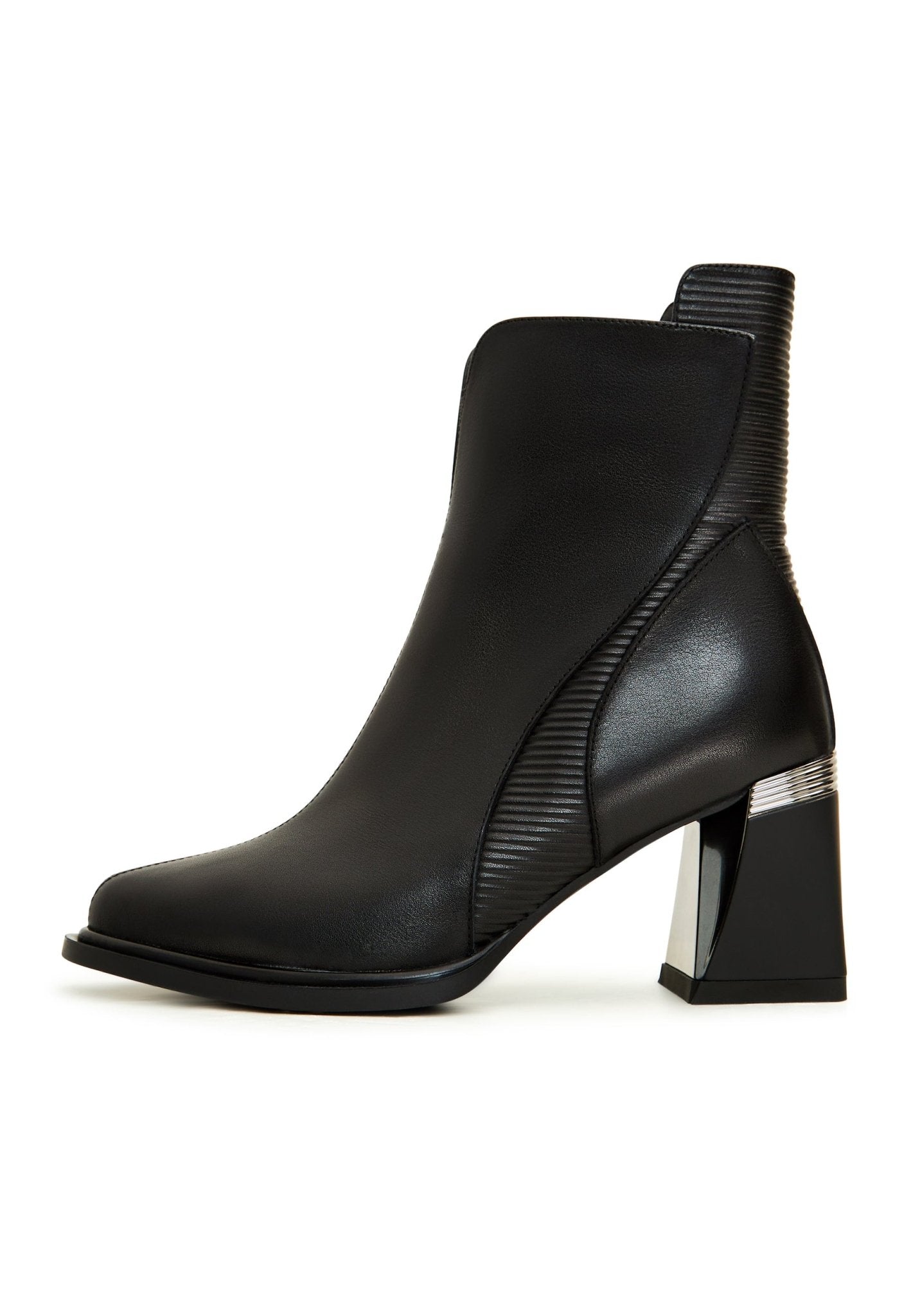 Block Heel Ankle Boots - Cesare Gaspari - Ankle Boots